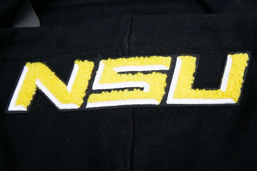 NORFOLK STATE UNIVERSITY CLASSIC MEN'S STACKED LOGO PO HOODIE