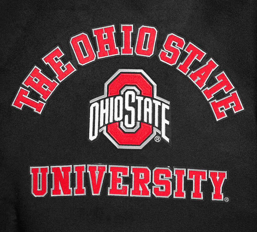 OHIO STATE UNIVERSITY CLASSIC MEN'S WOOL VARSITY JACKET