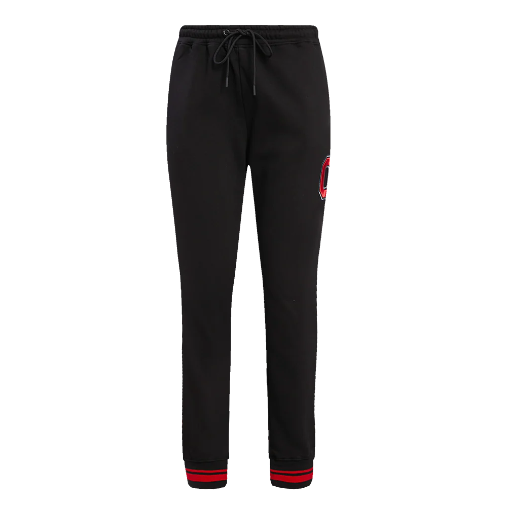OHIO STATE UNIVERSITY CLASSIC WOMEN'S RIB FLEECE SWEATPANT