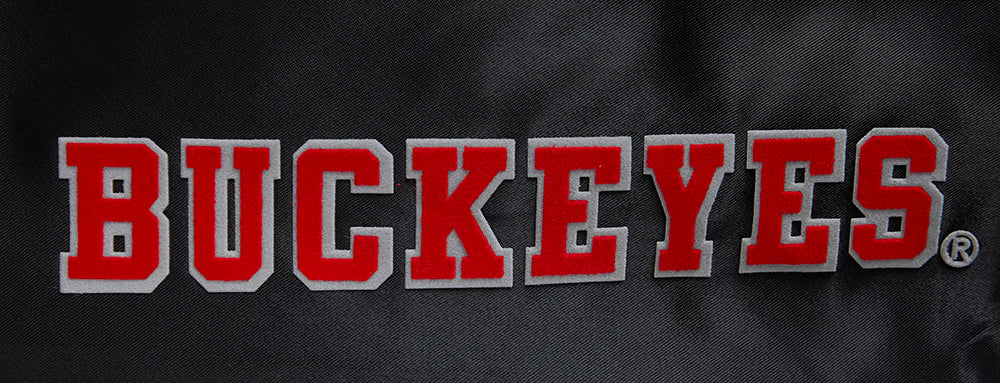 OHIO STATE UNIVERSITY CLASSIC WOMEN'S RIB SATIN JACKET