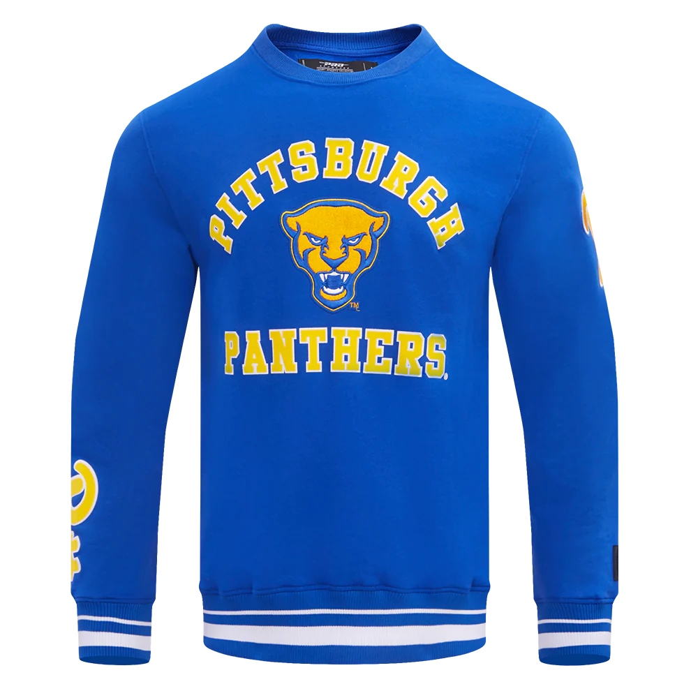 UNIVERSITY OF PITTSBURGH CLASSIC MEN'S STACKED LOGO CREWNECK