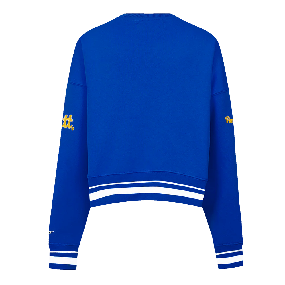 UNIVERSITY OF PITTSBURGH CLASSIC WOMEN'S RIB FLC CREWNECK