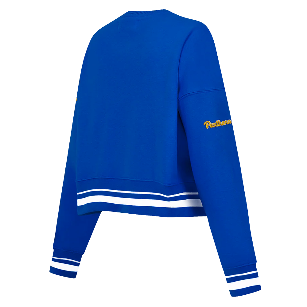 UNIVERSITY OF PITTSBURGH CLASSIC WOMEN'S RIB FLC CREWNECK