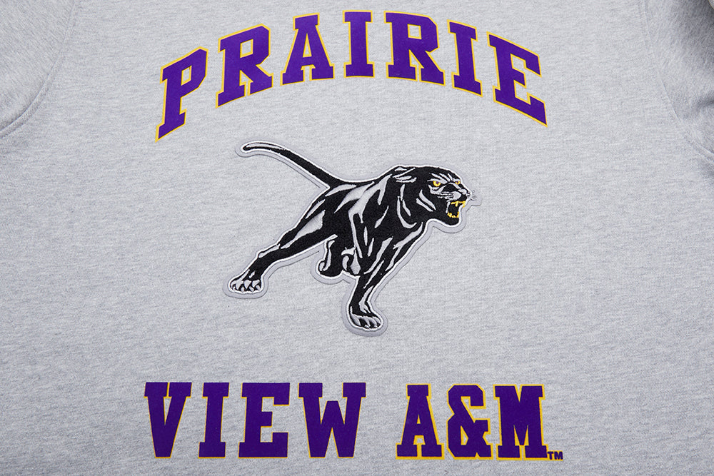 PRAIRIE VIEW A&M UNIVERSITY CLASSIC MEN'S STACKED LOGO CREWNECK