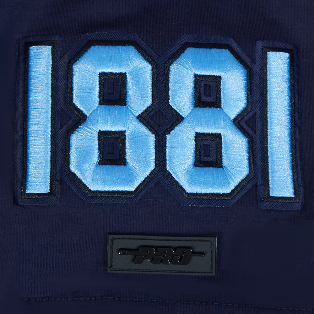 SPELMAN COLLEGE CLASSIC MEN'S STACKED LOGO TEE