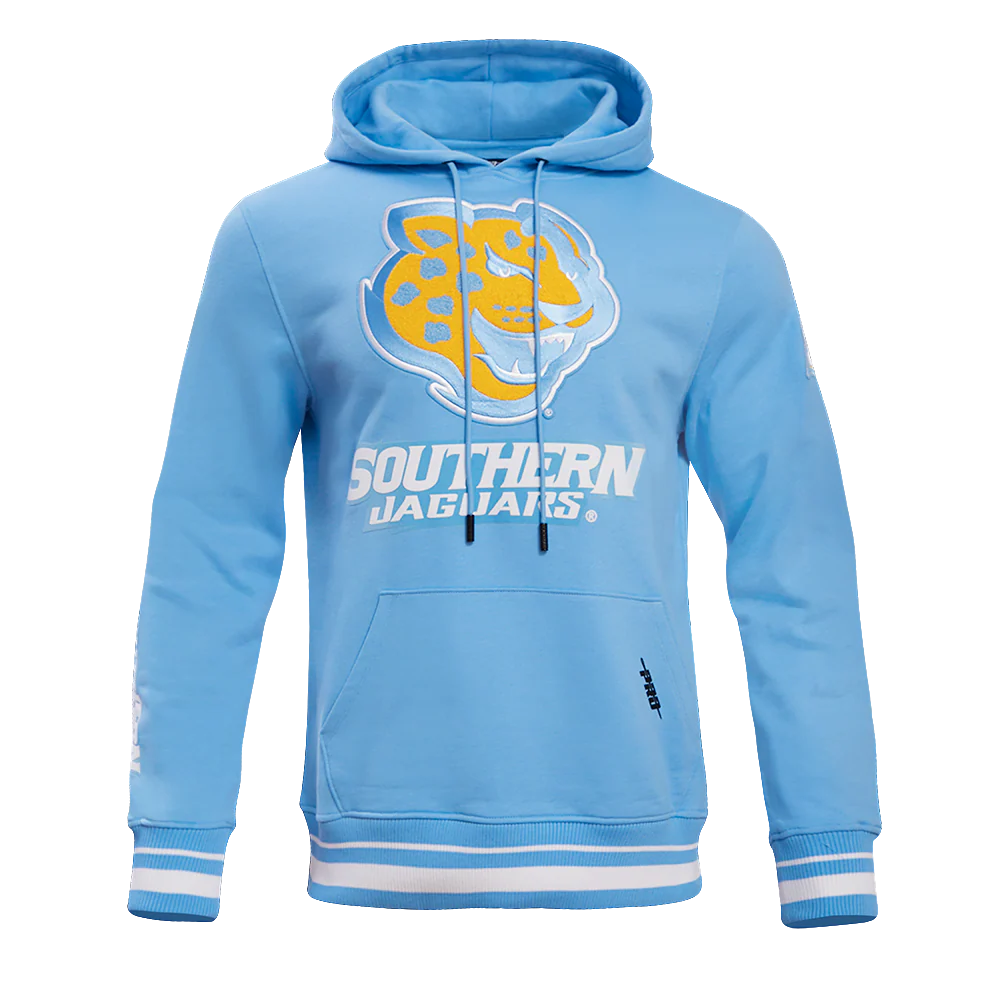 SOUTHERN UNIVERSITY CLASSIC MEN'S STACKED LOGO PULLOVER HOODIE