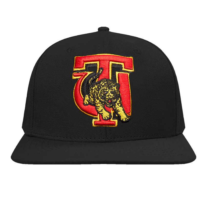 TUSKEGEE UNIVERSITY CLASSIC UNISEX PRIMARY LOGO WOOL SNAPBACK HAT