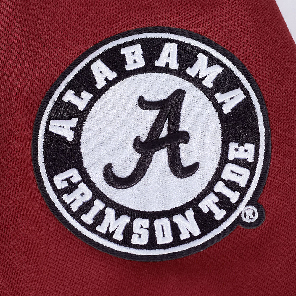 UNIVERSITY OF ALABAMA CLASSIC MEN'S FULL ZIP PULLOVER HOODIE