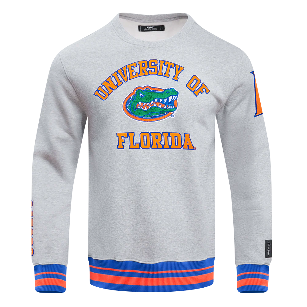 UNIVERSITY OF FLORIDA CLASSIC MEN'S STACKED LOGO CREWNECK