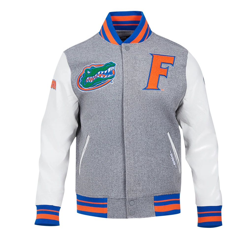 UNIVERSITY OF FLORIDA CLASSIC RIB WOOL VARSITY JACKET