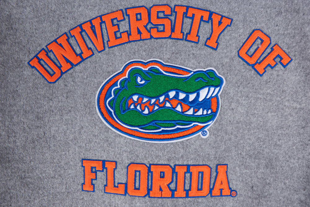 UNIVERSITY OF FLORIDA CLASSIC RIB WOOL VARSITY JACKET