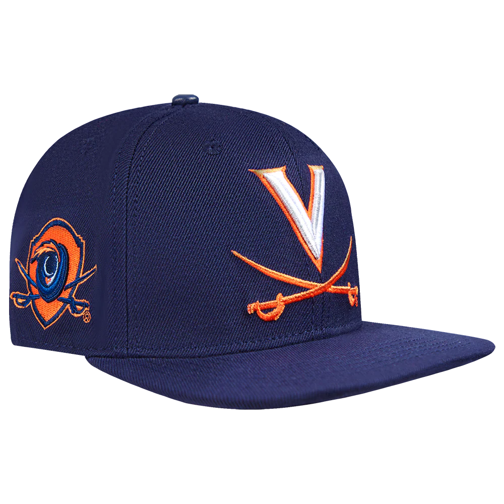 UNIVERSITY OF VIRGINIA CLASSIC UNISEX PRIMARY LOGO WOOL SNAPBACK HAT