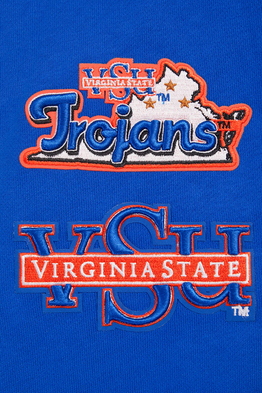 VIRGINIA STATE UNIVERSITY HOMECOMING RIB FLEECE MEN'S PULLOVER HOODIE