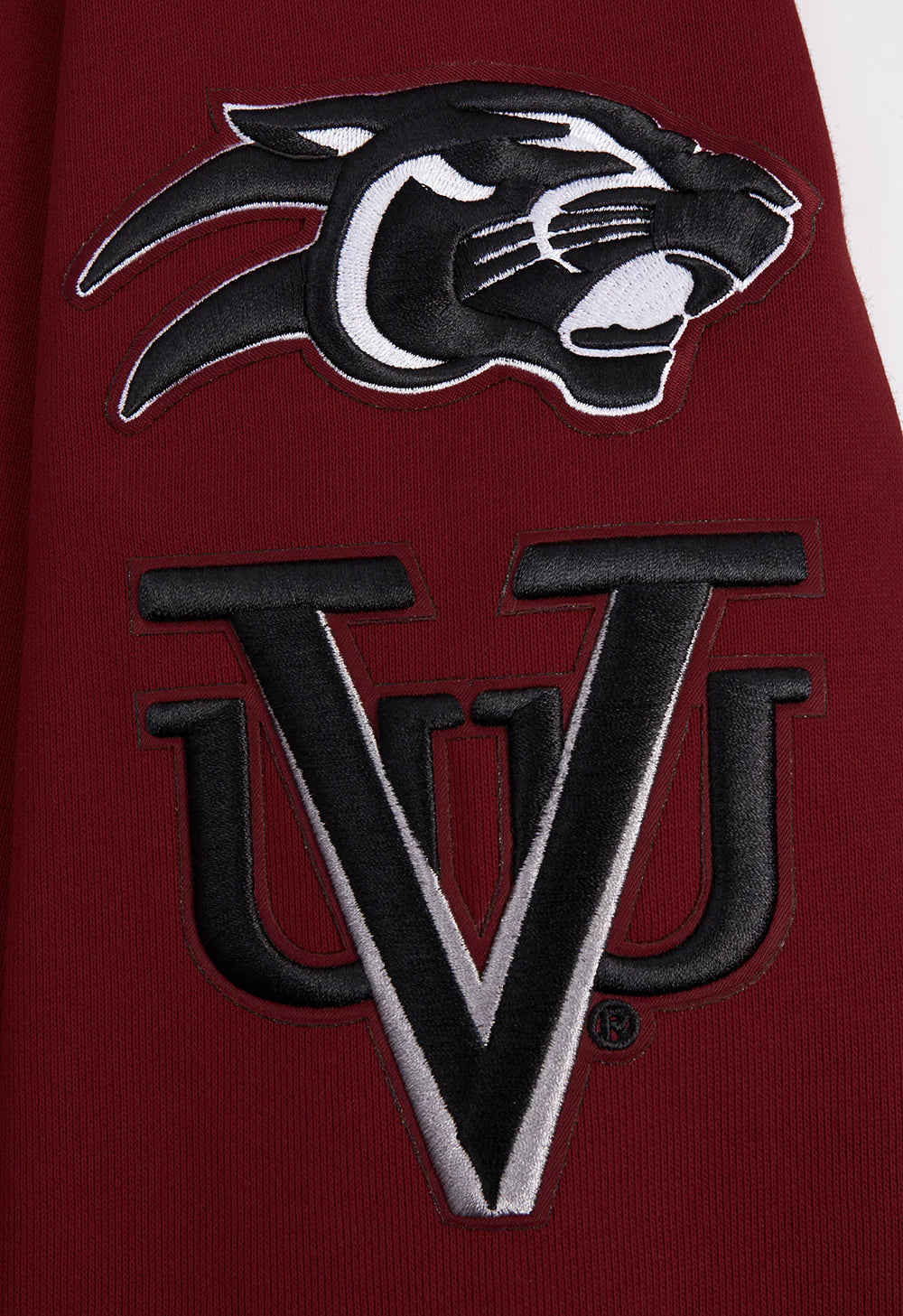 HBCU X NBA ALL STAR 2024 VIRGINIA UNION UNIVERSITY MEN'S RIB FLEECE PULLOVER HOODIE