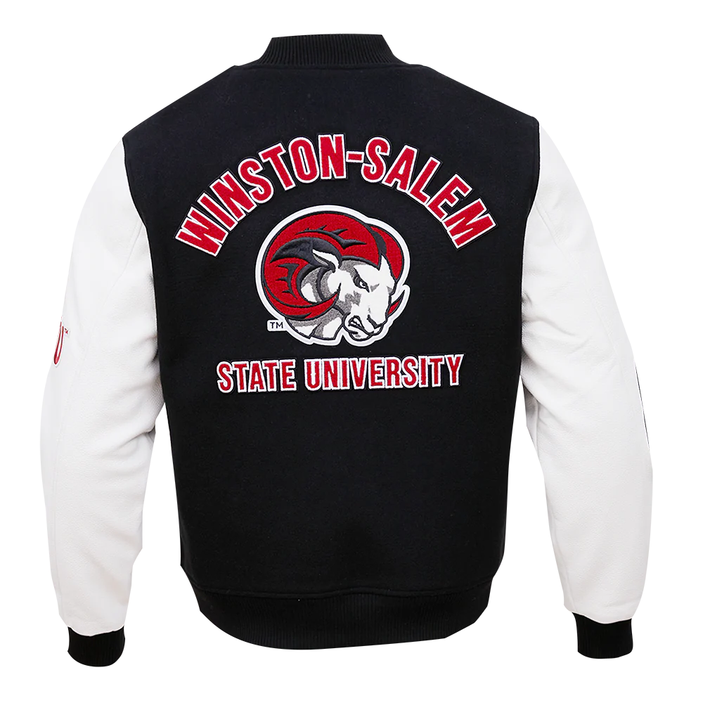 WINSTON SALEM STATE UNIVERSITY CLASSIC WOOL VARSITY JACKET
