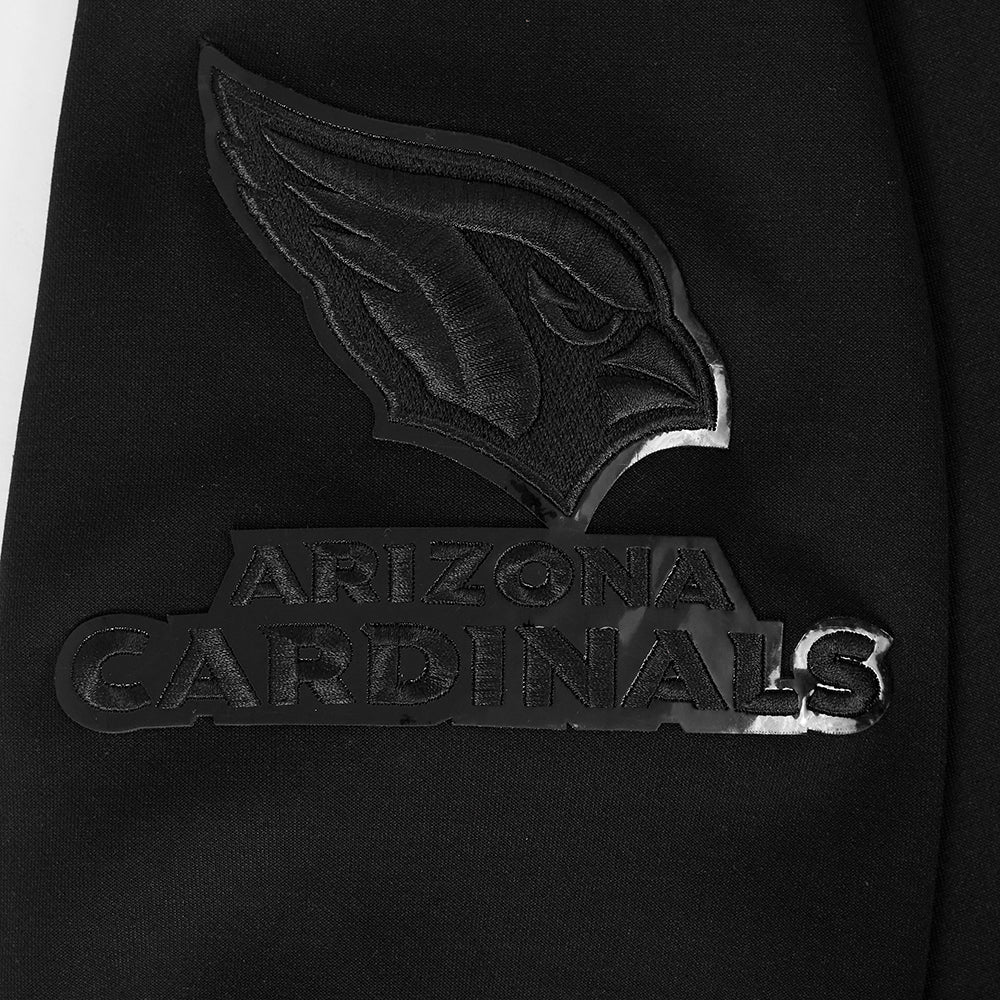 NFL ARIZONA CARDINALS TRIPLE BLACK MEN'S PULLOVER HOODIE