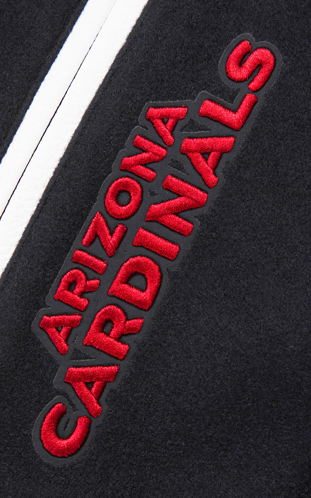 NFL ARIZONA CARDINALS MASHUP MEN'S RIB WOOL VARSITY JACKET