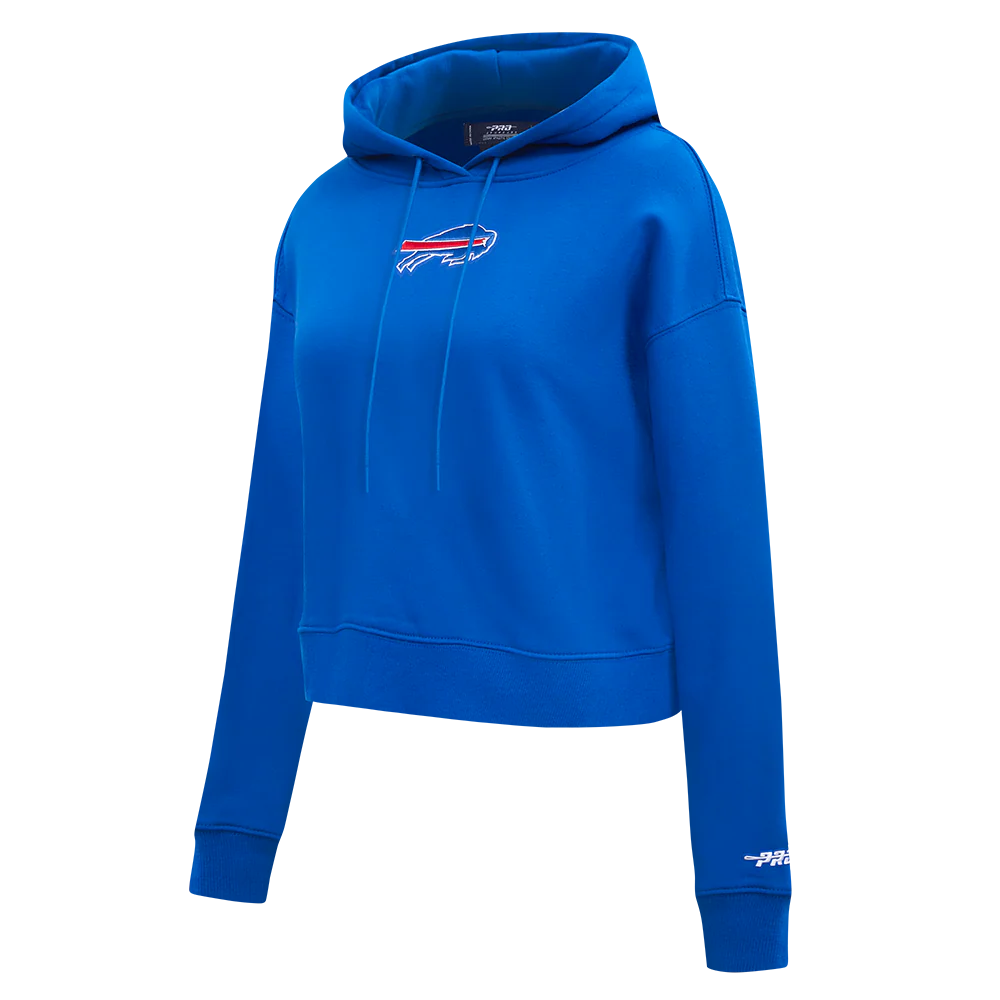 NFL BUFFALO BILLS WINGSPAN WOMEN'S FLC CROPPED PO HOODIE
