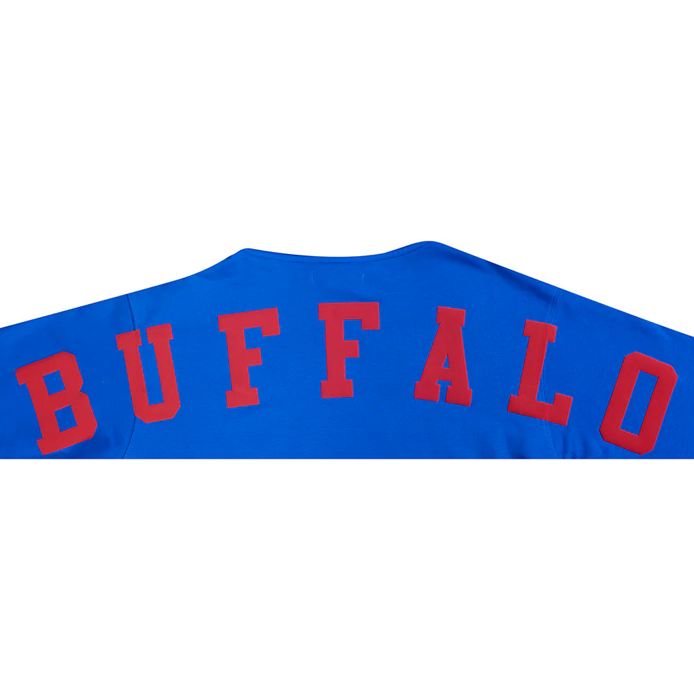 NFL BUFFALO BILLS WINGSPAN WOMEN'S FLC CROPPED PO HOODIE