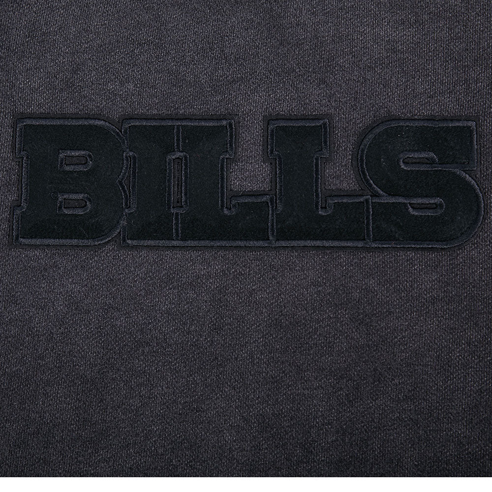 NFL BUFFALO BILLS WASHED CLASSIC WOMEN'S ENZYME WASH FT CREWNECK