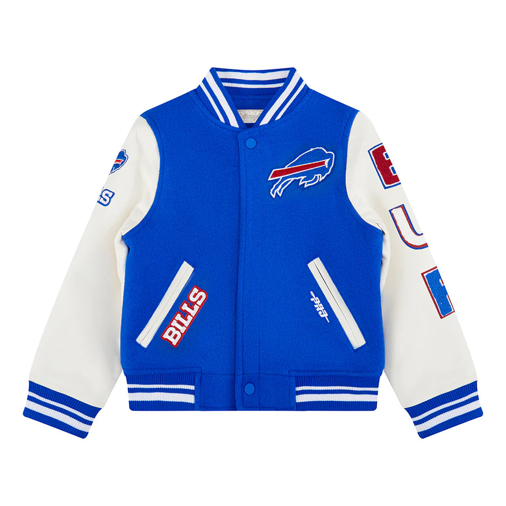 NFL BUFFALO BILLS CLASSIC LITTLE BOYS WOOL VARSITY JACKET