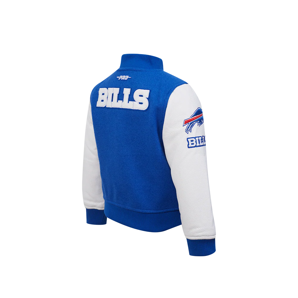 NFL BUFFALO BILLS CLASSIC TODDLER BOYS WOOL VARSITY JACKET