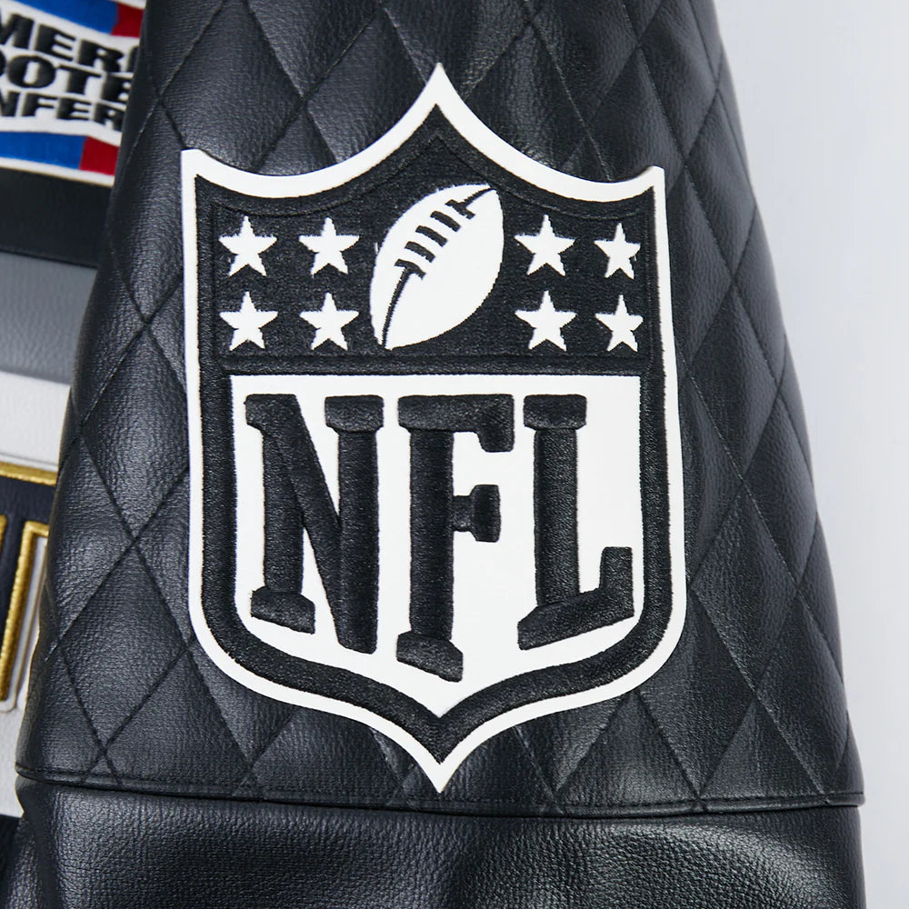 NFL BALTIMORE RAVENS MEN'S MOTO JACKET