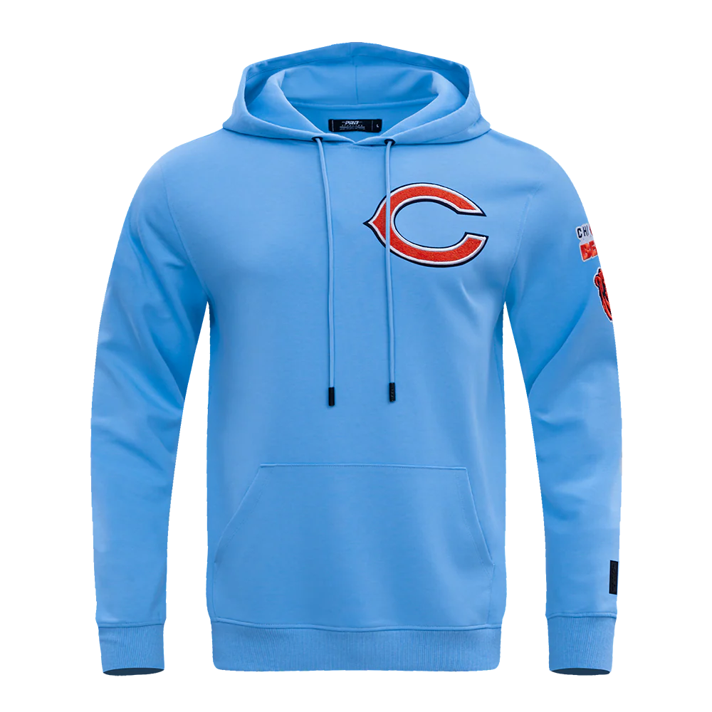 NFL CHICAGO BEARS CLASSIC CHENILLE MEN'S PULLOVER HOODIE
