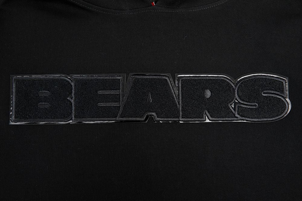 CHICAGO BEARS TRIPLE BLACK DK PO HOODIE TP