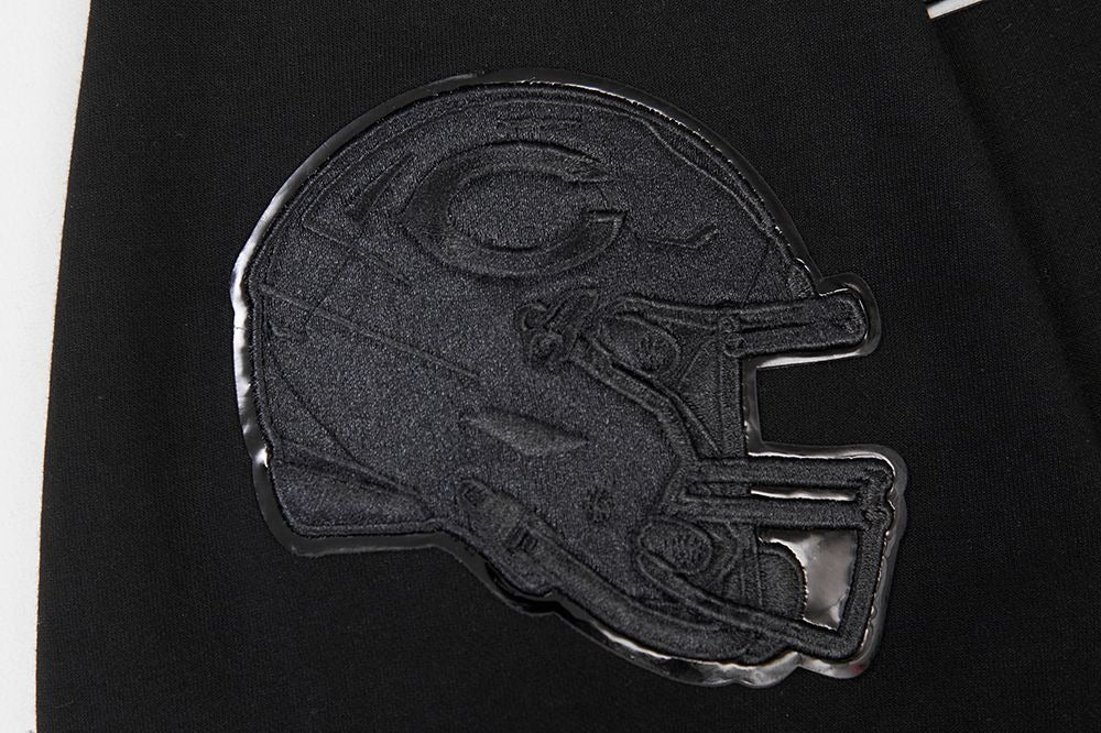 CHICAGO BEARS TRIPLE BLACK DK PO HOODIE TP