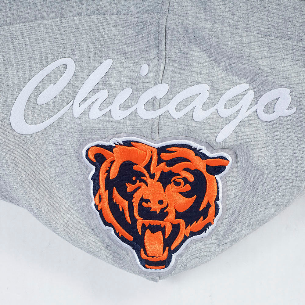 NFL CHICAGO BEARS TEAM BADGE MEN'S RIB FLC PO HOODIE