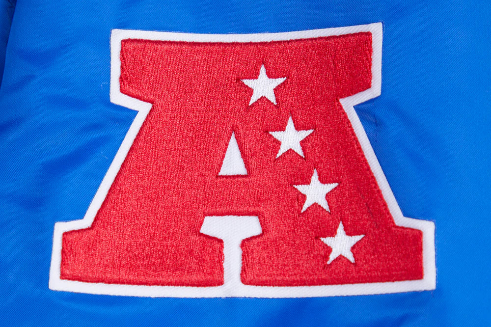 NFL DENVER BRONCOS RETRO CLASSIC MEN'S RIB SATIN JACKET