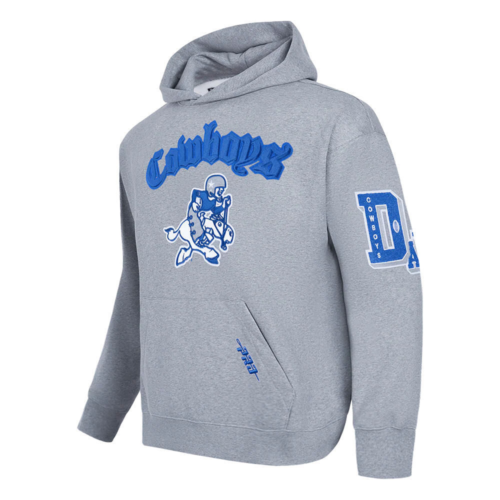 NFL DALLAS COWBOYS BEST OF MEN'S DROP SHOULDER PO HOODIE