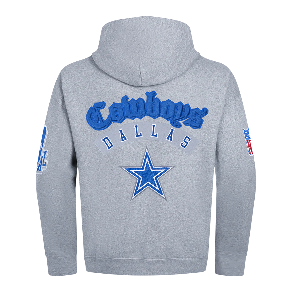 NFL DALLAS COWBOYS BEST OF MEN'S DROP SHOULDER PO HOODIE