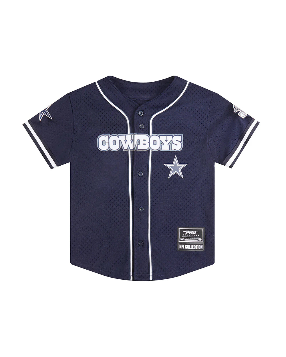 NFL DALLAS COWBOYS CLASSIC BIG BOYS MESH BUTTON DOWN SHIRT