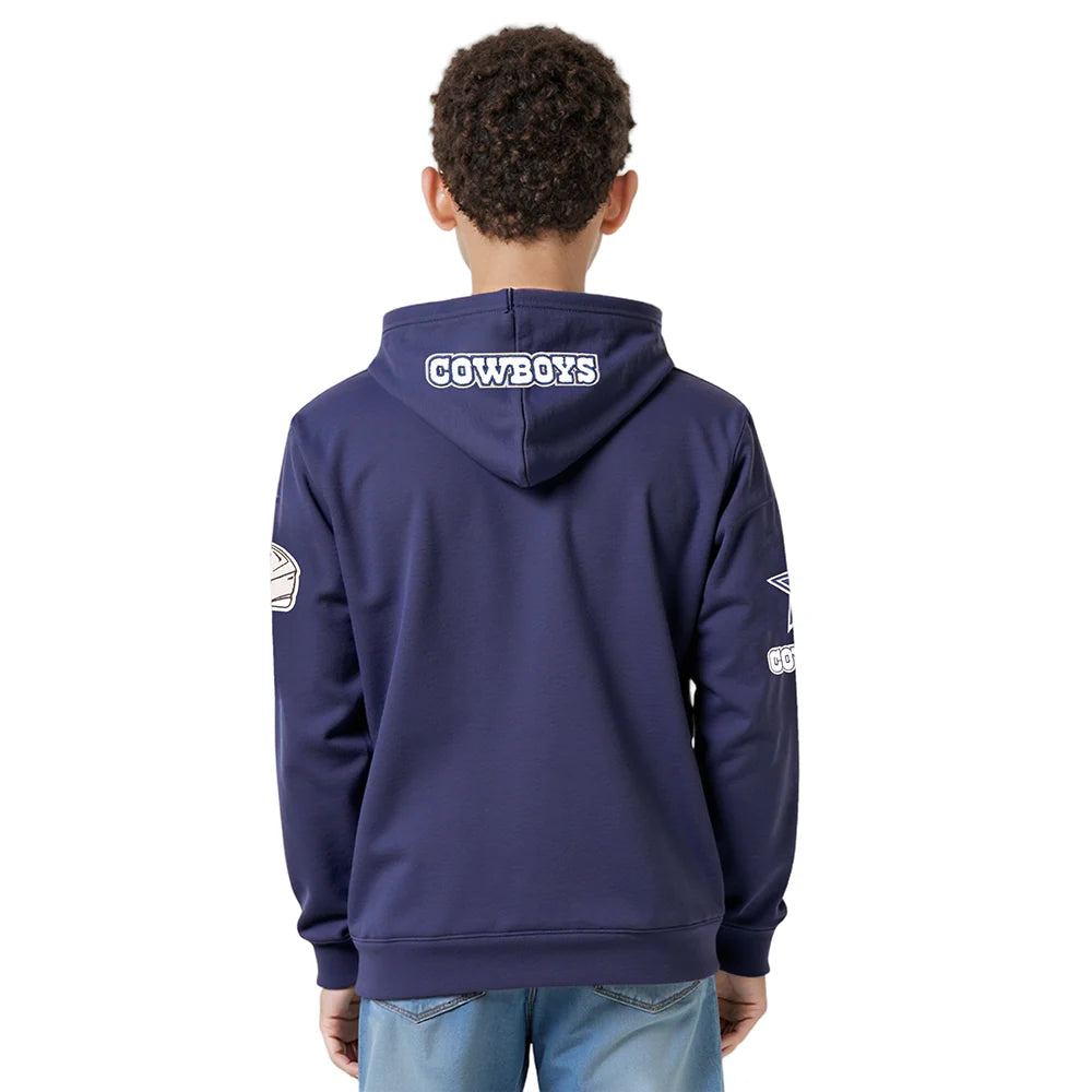 NFL DALLAS COWBOYS CLASSIC BIG BOYS FLC PO HOODIE