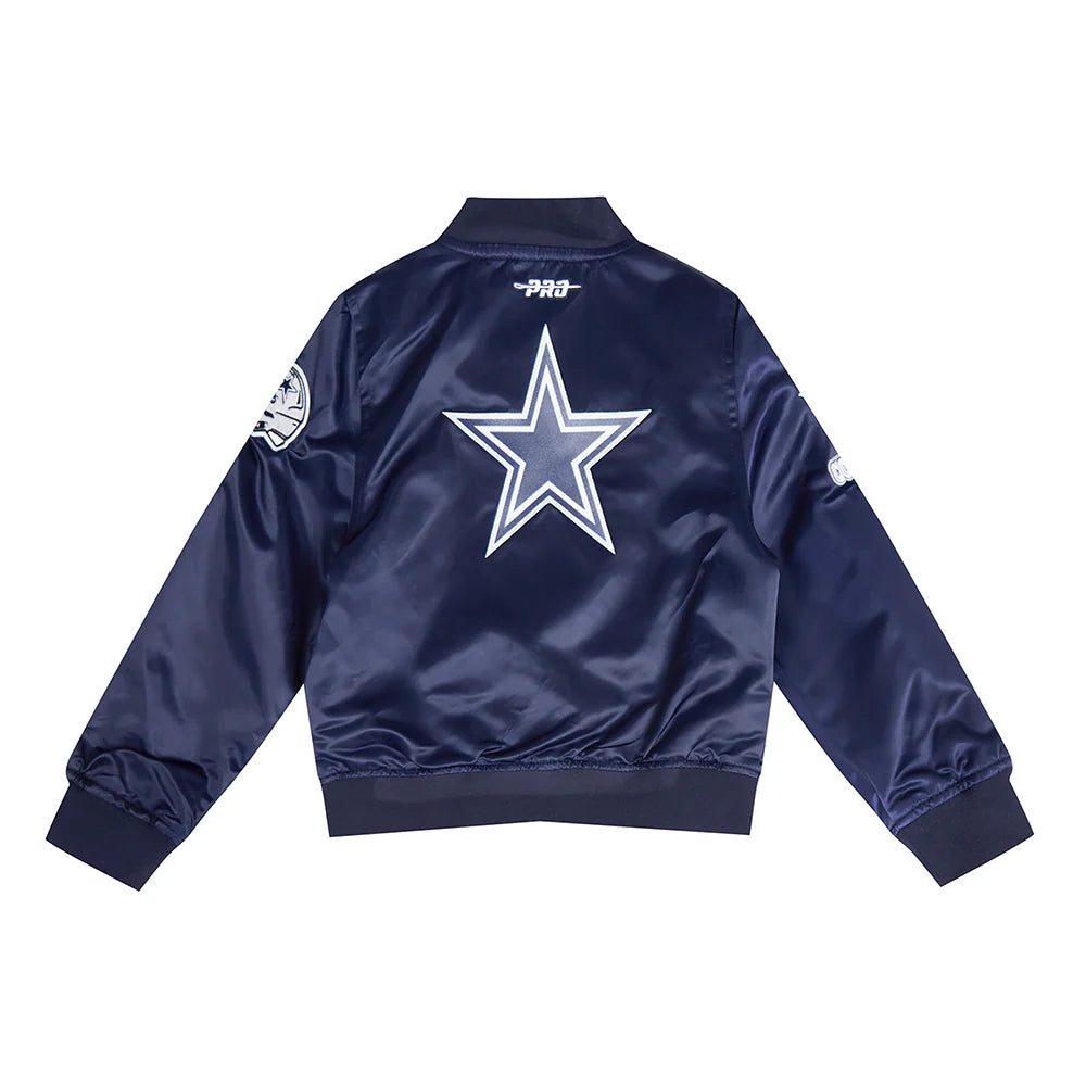 NFL DALLAS COWBOYS CLASSIC LITTLE BOYS SATIN JACKET