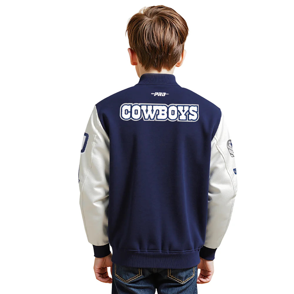 NFL DALLAS COWBOYS CLASSIC LITTLE BOYS WOOL VARSITY JACKET