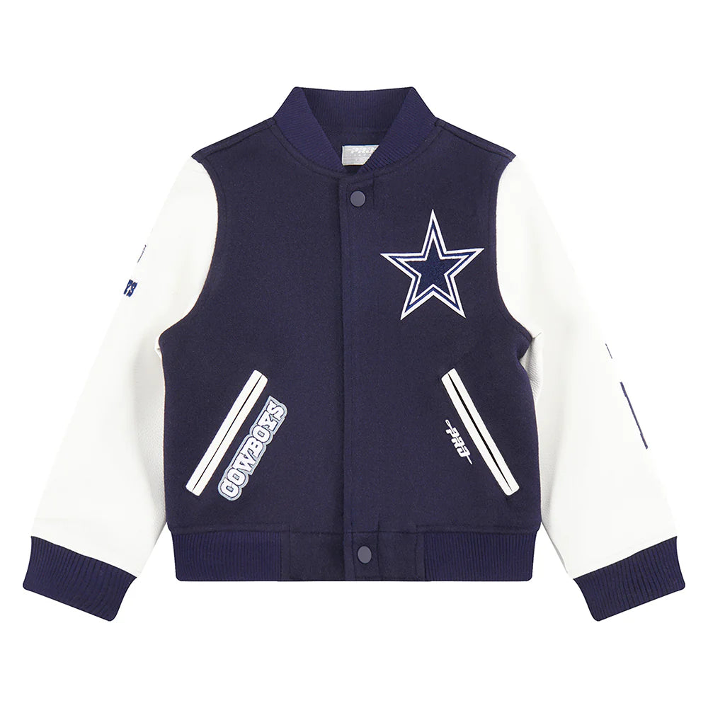 NFL DALLAS COWBOYS CLASSIC LITTLE BOYS WOOL VARSITY JACKET
