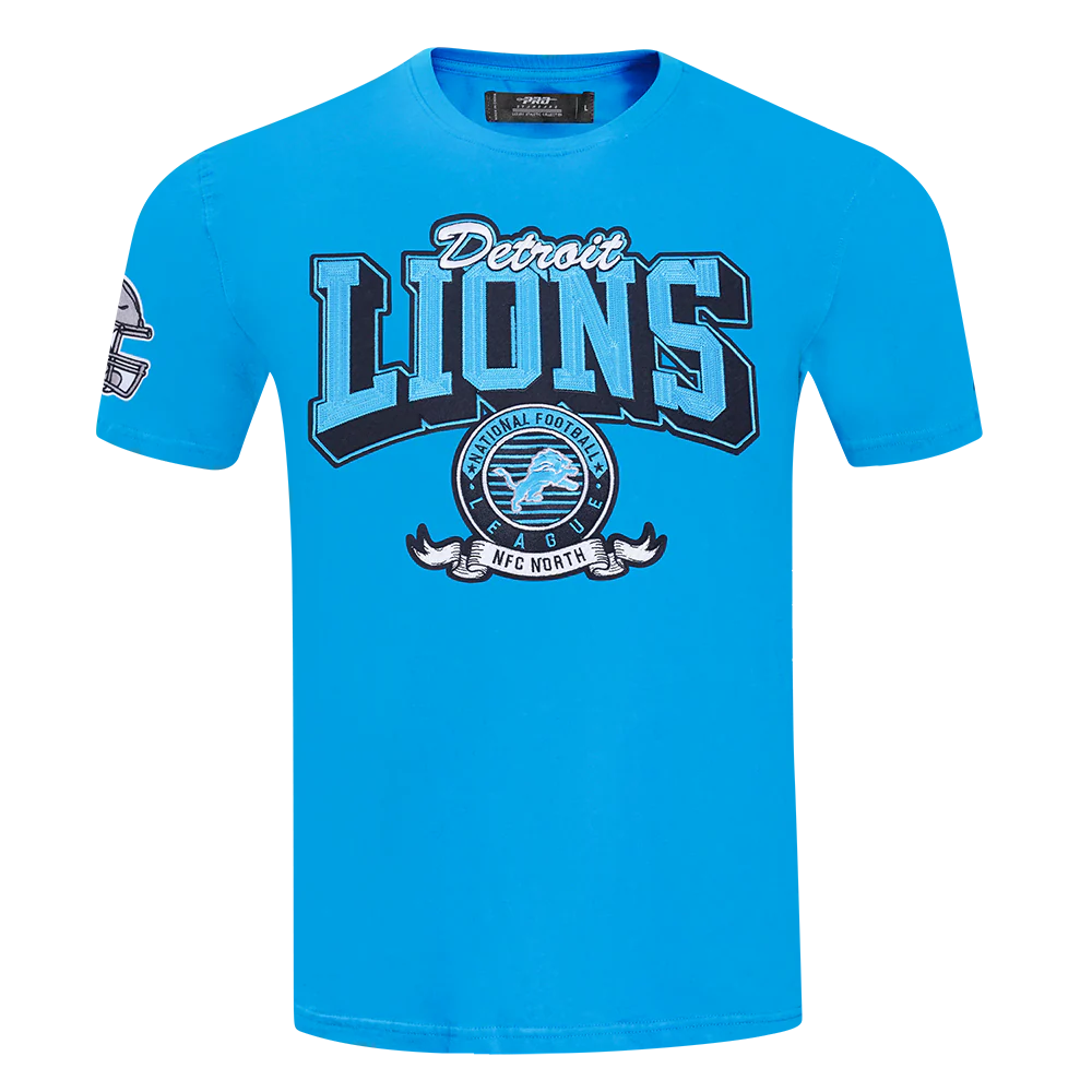 NFL DETROIT LIONS TEAM BADGE MEN'S SJ TEE