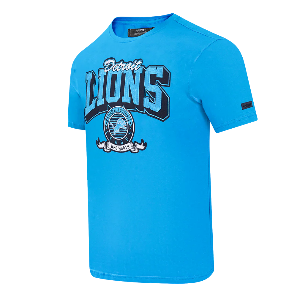 NFL DETROIT LIONS TEAM BADGE MEN'S SJ TEE