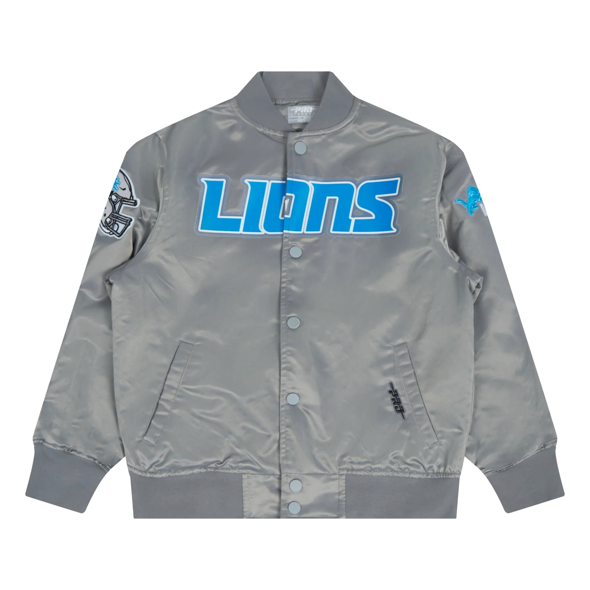 NFL DETROIT LIONS CLASSIC BIG BOYS SATIN JACKET