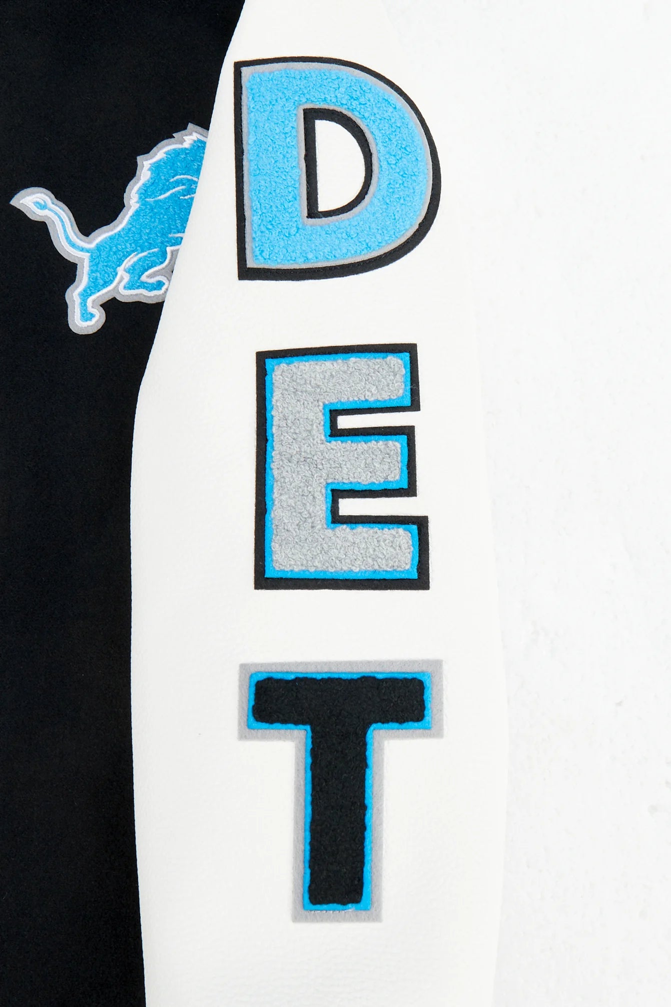 NFL DETROIT LIONS CLASSIC BIG BOYS WOOL VARSITY JACKET