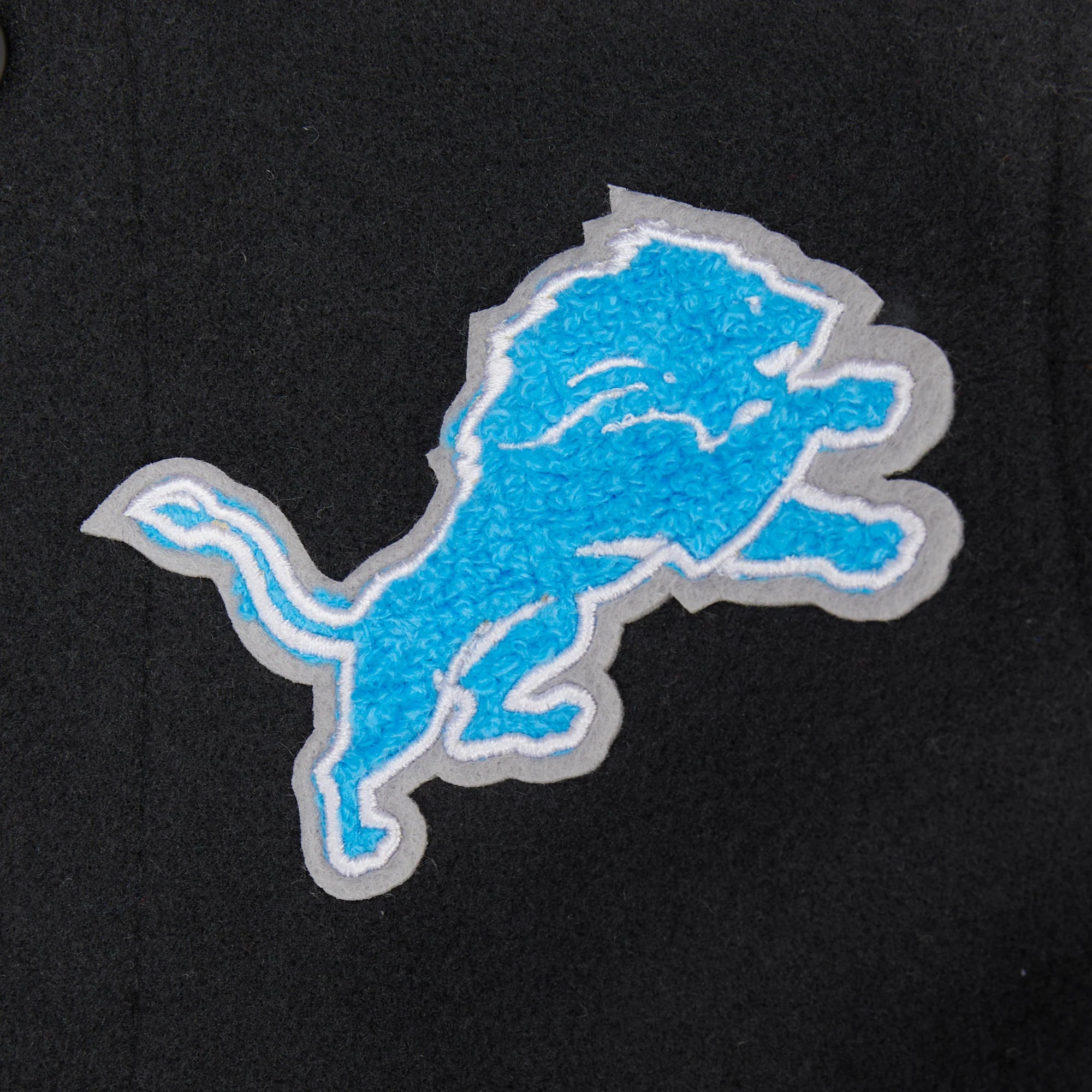 NFL DETROIT LIONS CLASSIC TODDLER BOYS WOOL VARSITY JACKET