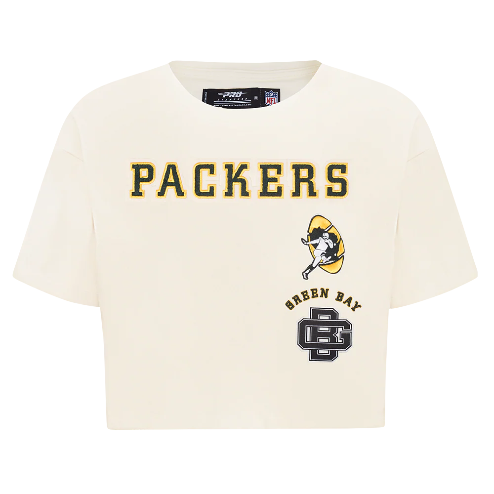 NFL GREEN BAY PACKERS RETRO CLASSIC WOMEN'S BOXY TEE