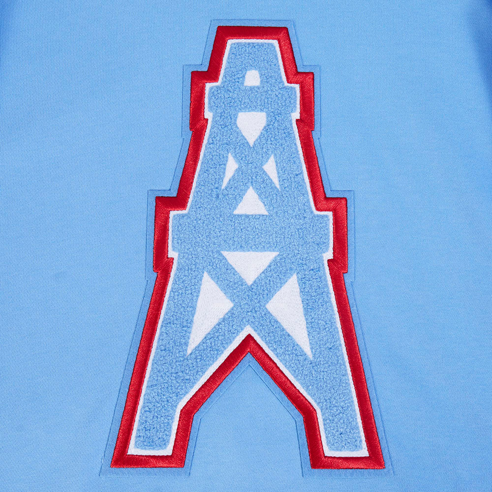 NFL HOUSTON OILERS RETRO CLASSIC MEN'S PULLOVER HOODIE