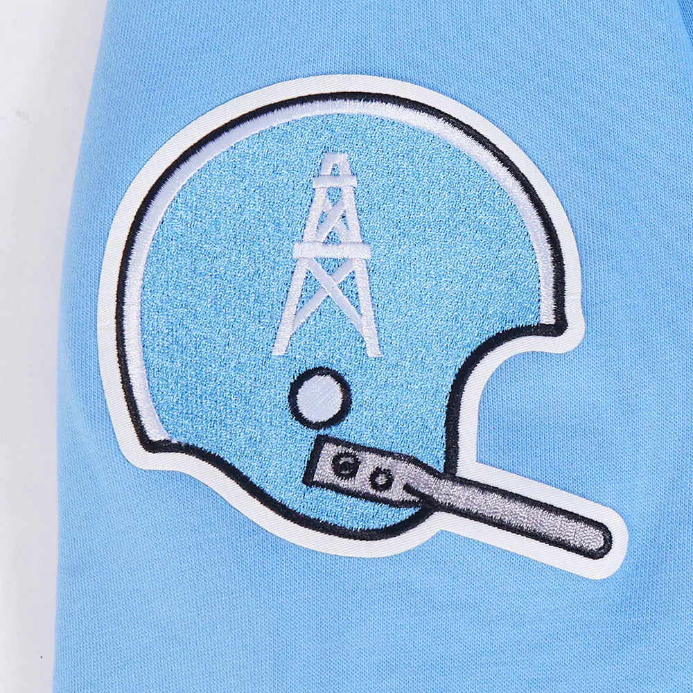 NFL HOUSTON OILERS RETRO CLASSIC MEN'S PULLOVER HOODIE