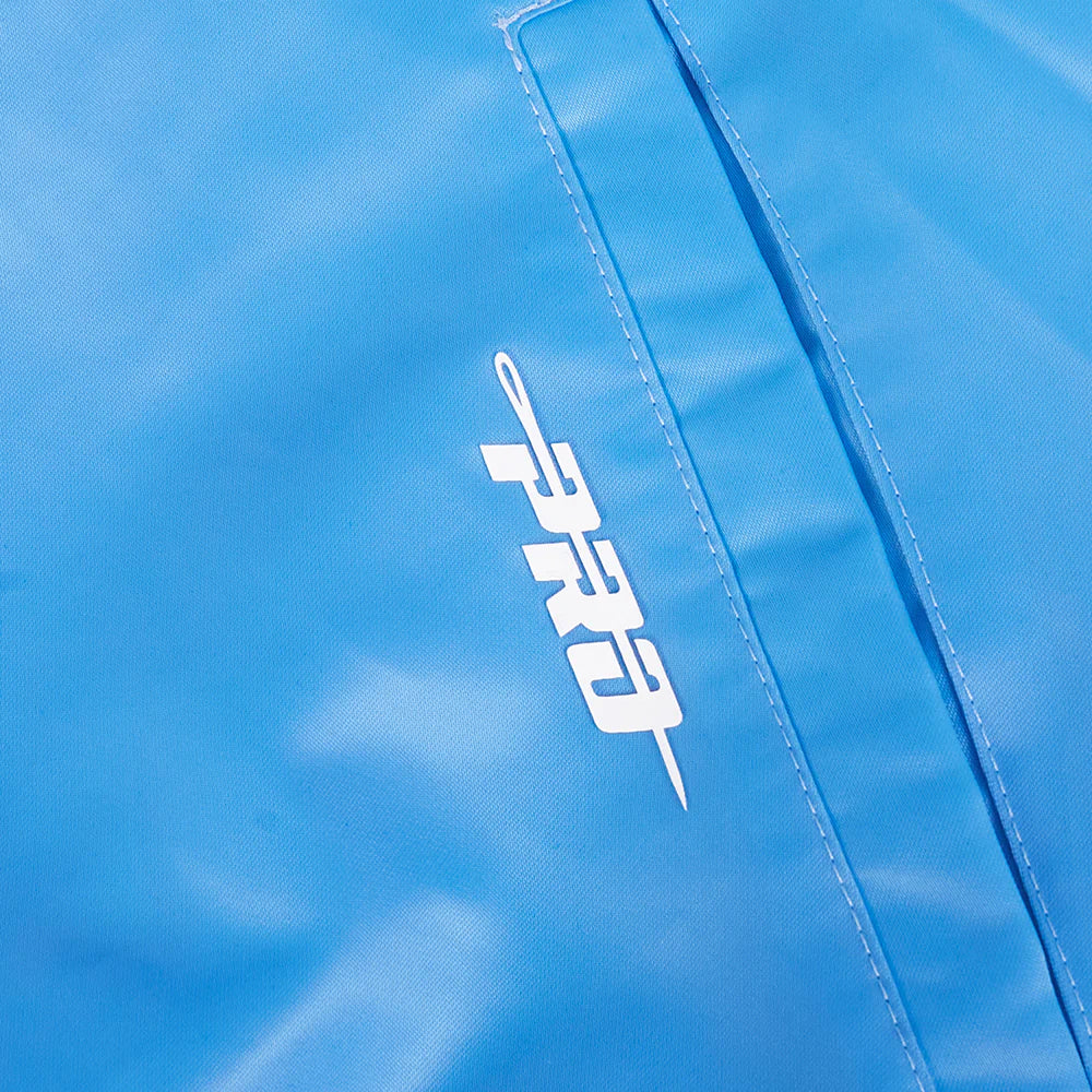 NFL HOUSTON OILERS RETRO CLASSIC MEN'S RIB SATIN JACKET