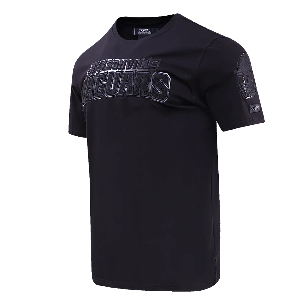 NFL JACKSONVILLE JAGUARS TRIPLE BLACK MEN'S TEE