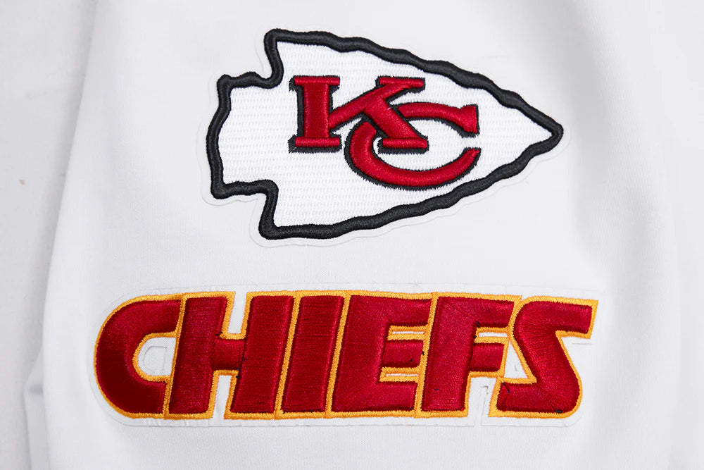 NFL KANSAS CITY CHIEFS CLASSIC CHENILLE MEN'S FULL ZIP HOODIE